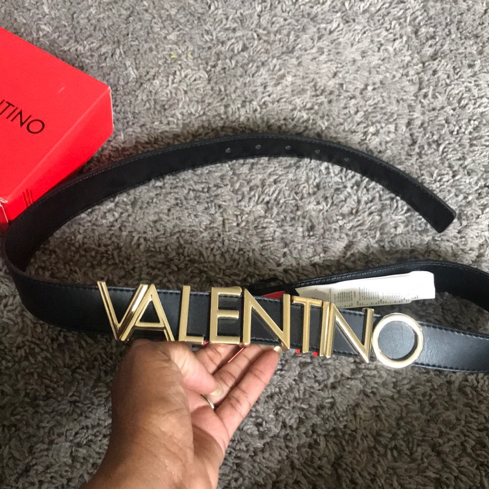 RARE VALENTINO LOGO BELT